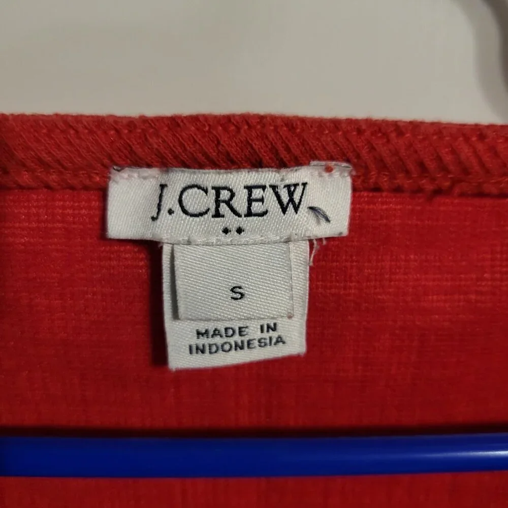 J. CREW BOWTIE CROP TOP SZ S